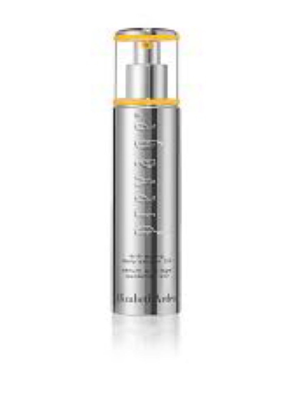 Elizabeth Arden Silver Skin Care  Bottle with Gold Accents
